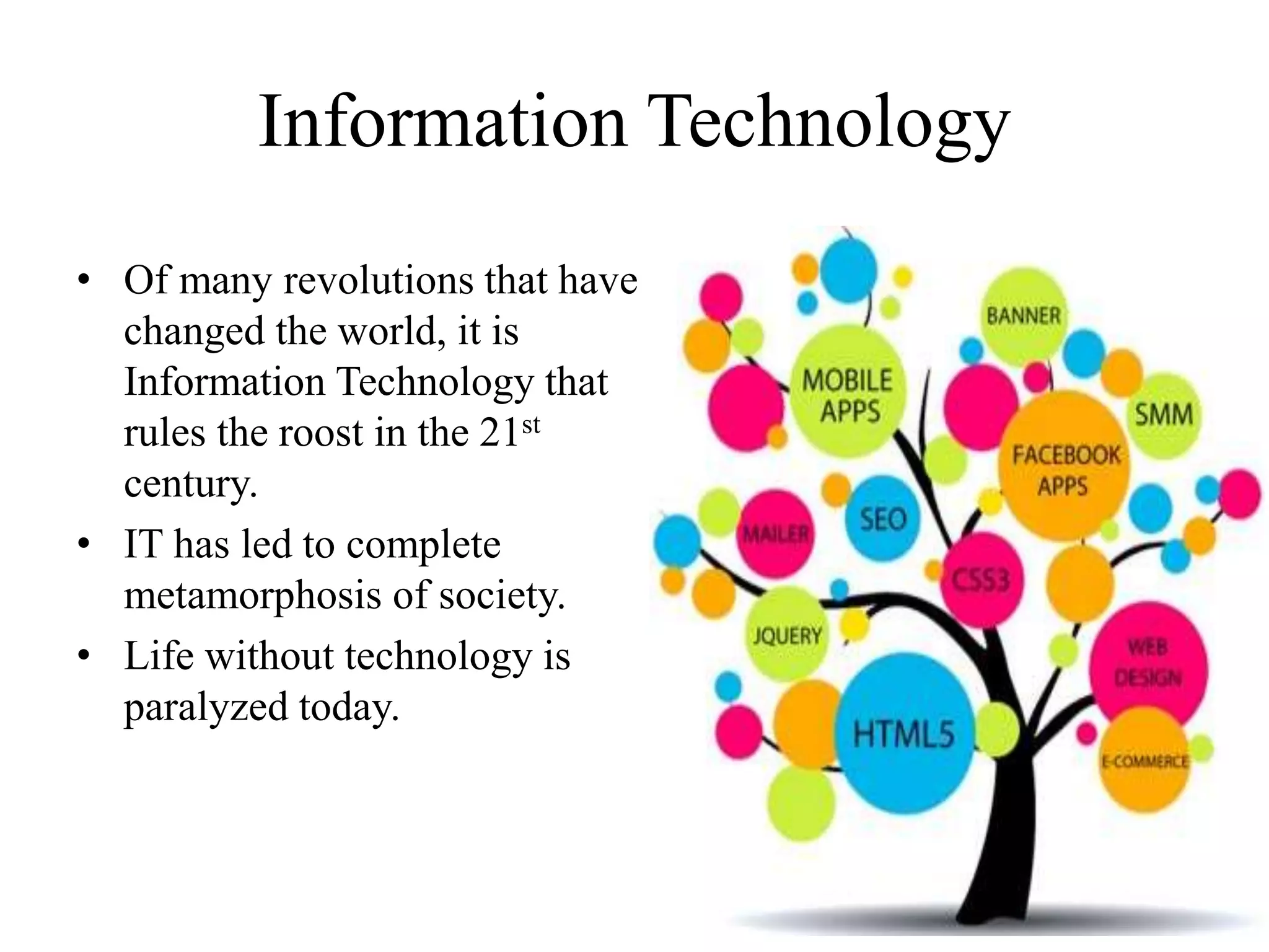 Which Is The Latest Technology In It Field?