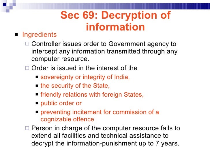 Information Technology Act 2000 An Overview