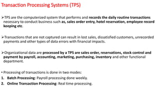 Computerised System Transaction Information Technology and Business in the Digital Age: Systems, Data ...