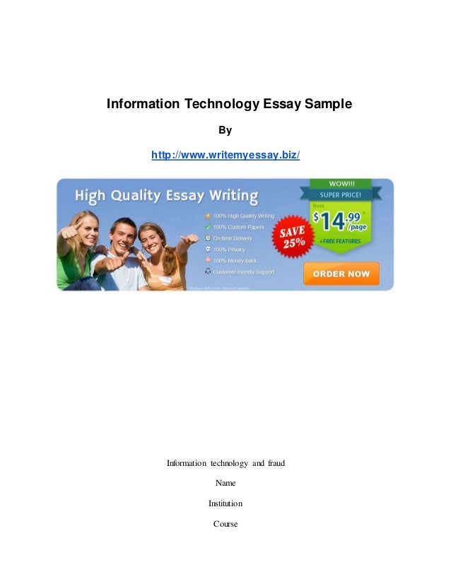 example of information technology essay