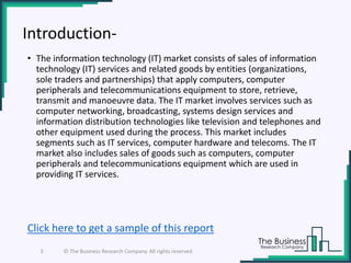 Information technology global market report 2019