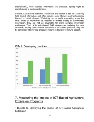 Information technology in agriculture of bangladesh and other ...