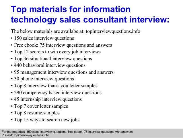 information technology interview questions to ask