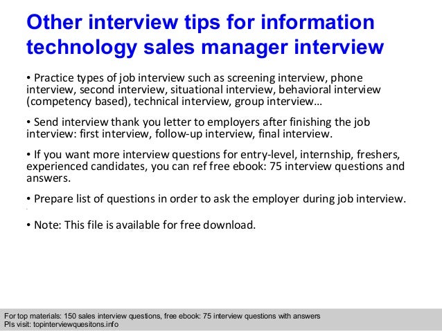 information technology interview questions to ask