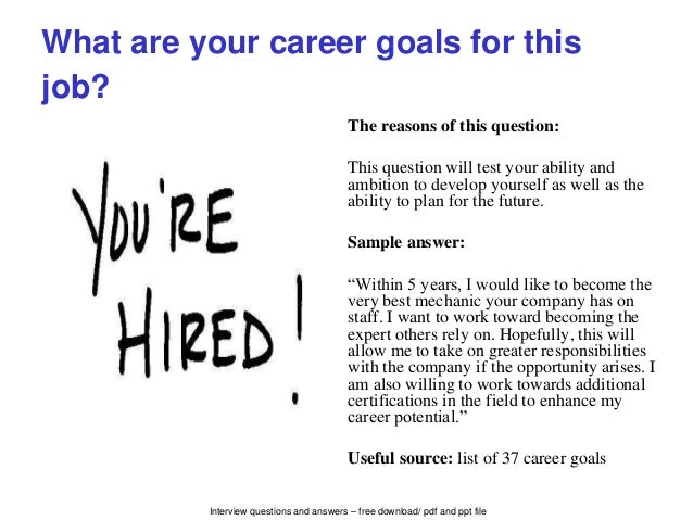 mechanical fitter job interview questions to ask employer