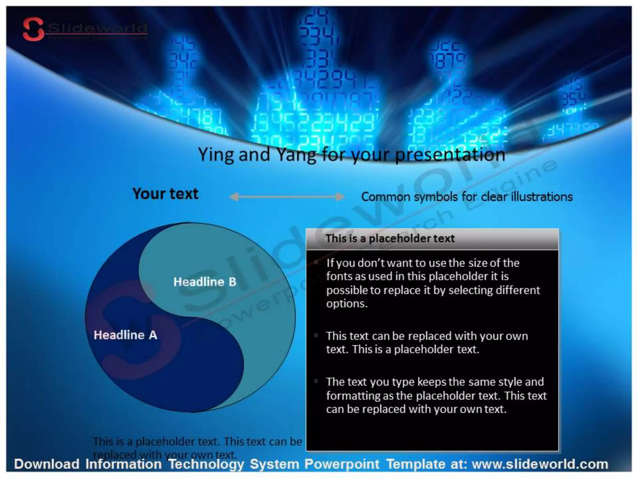 Information technology system powerpoint template | PPTX | Technology ...