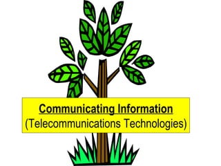 Communicating Information (Telecommunications Technologies) 
