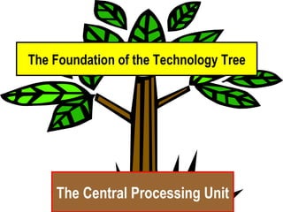 The Foundation of the Technology Tree The Central Processing Unit 