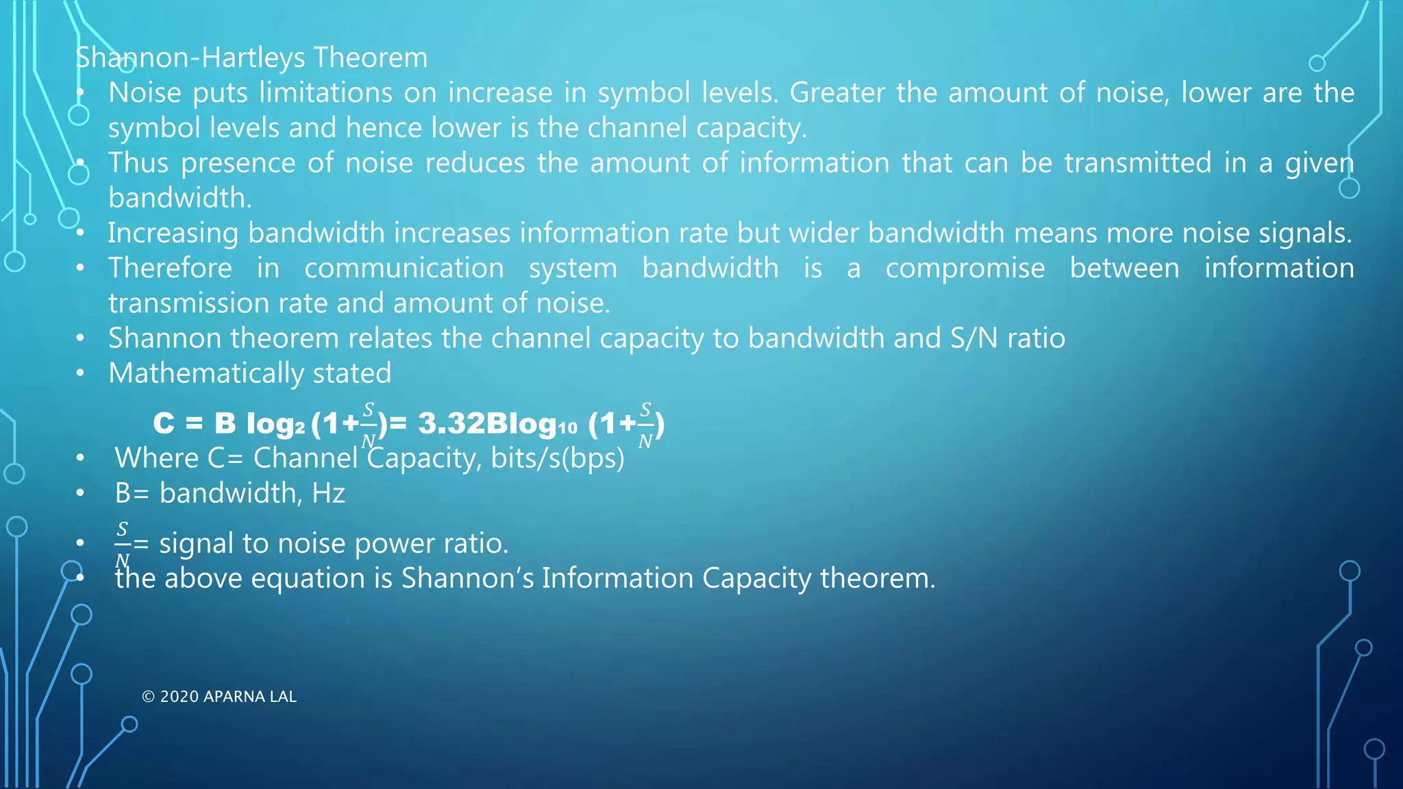 Information theory | PPT