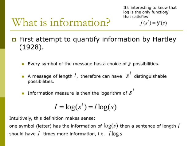 Information Theory 1 Ppt