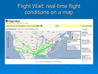 Flight Wait: real-time flight conditions on a map 