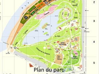 Plan du parc
 