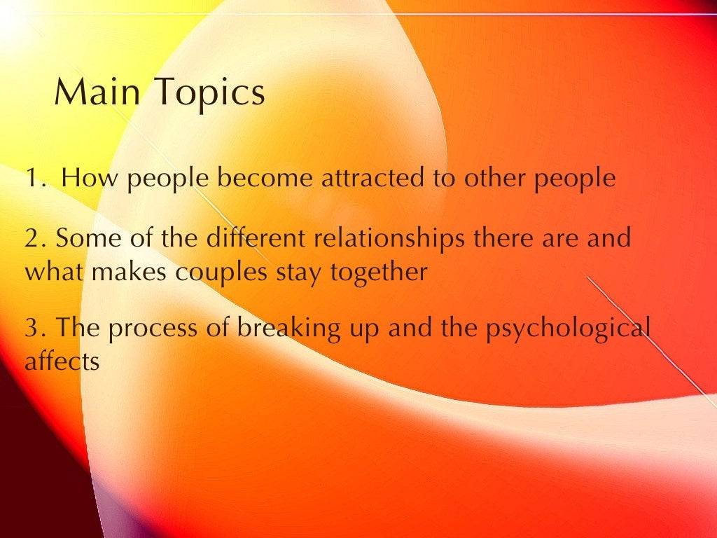 The Psychology Behind Romantic Relationships