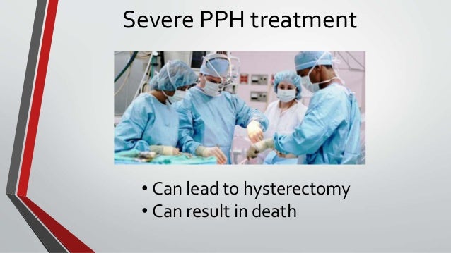 Informative presentation understanding postpartum hemorrhage