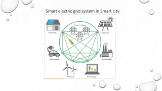 Smart electric grid system in Smart city
 