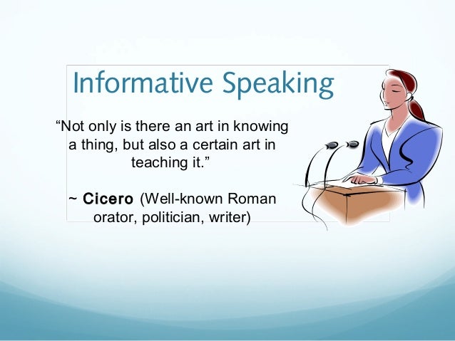 Informative Speakingfall2015second