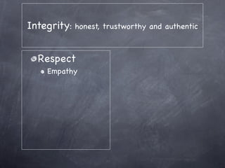 Practical Leadership