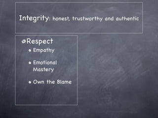 Practical Leadership