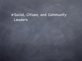 Practical Leadership