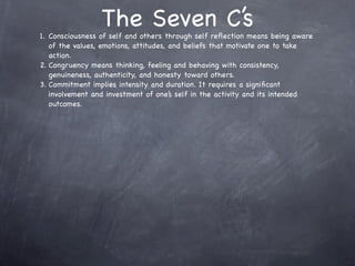 Practical Leadership