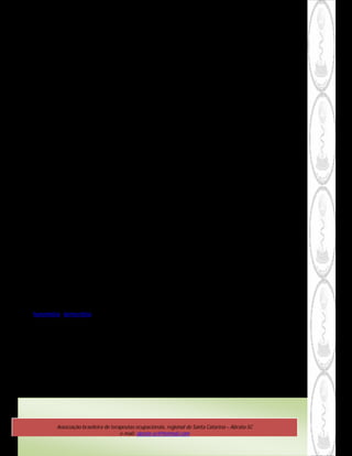 TERAPIA OCUPACIONAL NA EDUCAÇÃO


                                                                                     Dr. Régis Nepomuceno Peixoto*


A Terapia Ocupacional é a profissão da área da saúde que atua na reabilitação e habilitação Funcional de pessoas que
por qualquer problema, seja de origem física, emocional ou social não consigam realizar as atividades básicas que
promoverão independência e autonomia, aquisição dos requisitos para continuidade no desenvolvimento humano e
promoção do bem-estar biopsicossocial.

O ser humano se desenvolve e adquire recursos para um viver saudável através da Ocupação. Entende-se por
Ocupação Humana as Atividades de Vida Diária, Atividades de Vida Prática ou Instrumentais de Vida Diária, Trabalho
e Lazer. Assim como o Desenvolvimento Humano a Ocupação Humana, que é o instrumento do Desenvolvimento,
possui fases e evolui gradativamente de acordo com as necessidades de sobrevivência da pessoa.
Considerando as necessidades de Desenvolvimento do ser humano, a criança, por sua vez, possui como suas
Ocupações o Brincar, a Independência nas Atividades de vida diária, iniciação de atividades de vida prática, Trabalho
e Lazer. Onde podem ser considerados Trabalho da criança as atividades escolares, sendo que o lazer e o brincar não
são sinônimos, necessitando assim que a criança possua os dois itens para um melhor desenvolvimento global.
Assim, por ser, o terapeuta ocupacional o profissional que possui a Ocupação humana como instrumento de
trabalho, cabe a ele identificar e interferir em qualquer alteração nas Ocupações da criança e auxiliar no processo de
aquisição ou de recuperação de atividades que são necessárias para o seu bem estar.

A ampliação da carga horária da criança na escola é crescente a cada dia, com este aumento a maioria das suas
Ocupações é realizada no ambiente escolar, por isso, a Terapia Ocupacional está diretamente ligada à escola e está
prática é cada dia mais freqüente.
Historicamente a Terapia Ocupacional era conhecida na atuação da Educação apenas na Educação Especial, onde tem
como objetivo reabilitar e habilitar pessoas com Deficiência Mental e múltiplas a obterem o maior nível de
Independência possível.

As evoluções das teorias mundiais em educação fizeram com que o Brasil se adequasse as tendências mundiais e
aprovaram Leis que preconizam a Inclusão do diferente no Ensino Regular ou Convencional, fazendo com que a
Educação Inclusiva se tornasse uma área de atuação compatível ao conhecimento do terapeuta ocupacional, bem
como sua significativa atuação no meio.

De acordo com a lei 9.394, de 1996, a educação inclusiva é um processo em que se amplia a participação de todos os
estudantes nos estabelecimentos de ensino regular. Trata-se de uma reestruturação da cultura, da prática e das
políticas vivenciadas nas escolas de modo que estas respondam à diversidade de alunos. É uma abordagem
humanística, democrática, que percebe o sujeito e suas singularidades, tendo como objetivos o crescimento, a
satisfação pessoal e a inserção social de todos.
Mesmo assim, nos deparamos com a falta de preparo dos profissionais da educação tanto com as deficiências quanto
aos métodos para ensinar, entretanto o terapeuta ocupacional pode estar auxiliando nos processos de adaptações e
tecnologia assistiva, sejam adaptações físicas ou curriculares.

A Tecnologia Assistiva é o processo que permite acessibilidade e funcionalidade para as pessoas com algum tipo de
restrição funcional. O terapeuta ocupacional atua no processo de inclusão no Ensino Regular adaptando material e o
ambiente para os Deficientes Visuais, Computadores em Comunicação.




          Associação brasileira de terapeutas ocupacionais, regional de Santa Catarina – Abrato-SC
                                       e-mail: abrato-sc@hotmail.com
 