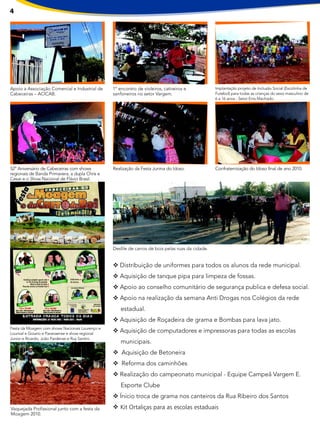 Informativo cabeceiras