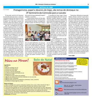 CEBs - Informação e Formação para animadores                                                                                     5

                                                                               NOTÍCIAS DA CNBB
Foto: Divulgação
                      Protagonismo, papel e deveres do leigo, são temas de destaque no
                                 3º Seminário da Comissão para o Laicato
    “A discussão central do 3º Seminário       ção é parte da responsabilidade da Igreja”,         O presidente do Setor Leigos e bispo                “Autonomia, definição de responsabi-
da Comissão Episcopal para o Laicato da        sublinhou o sacerdote.                          da diocese de Registro (SP), dom José Luiz          lidades, direitos e deveres”. Esses são al-
Conferência Nacional dos Bispos do Brasil          O bispo prelado emérito de Tefé (AM),       Bertanha, também destacou o protago-                guns dos pontos que precisam ficar claros
(CNBB) é a tradução de quem é o corpo          dom Mário Clemente, vê o encontro como          nismo do leigo e disse ele é indispensável          para que o leigo tenha um papel definido
da Igreja”. Foi o que disse o assessor do      oportunidade de reforçar o protagonismo         para o êxito da evangelização da Igreja. “A         na Igreja e para que ele exerça seu papel
encontro, padre Oscar Beozzo, em entre-        do leigo na Igreja. Ele afirma que o leigo já   Igreja não vai conseguir evangelizar sem            sem dependências, segundo o bispo da
vista a assessoria de imprensa da CNBB.                                                                 a presença do leigo. Ela evangeli-         diocese de Jardim (MS), dom Jorge Alves
    Para ele, o protagonismo do leigo é                                                                 za contanto com a sua presença.            Bezerra. “Eu percebo que o ministério
um foco da Igreja que deve se consolidar.                                                               Sempre contamos com a presen-              ordenado na Igreja tem muito bem defi-
“Antigamente se pensava o corpo da Igre-                                                                ça do leigo, seja na liturgia, na          nido as suas responsabilidades, direitos
ja apenas sendo os padres e bispos, mas                                                                 catequese, pois ele exerce a sua           e deveres na Igreja, mas o leigo que tem
isso mudou desde o Concílio Vaticano II e                                                               vocação e a sua missão em duas             o sacerdócio comum, não me parece ser
hoje devemos ter isso bem presente, pois                                                                direções: uma do coração da                bem definido. O leigo não têm definidos
o leigo tem seu protagonismo e seu lugar                                                                Igreja para o mundo e a outra é            os trabalhos na Igreja e as responsabilida-
na Igreja”, disse o estudioso dos docu-                                                                 do coração do mundo para den-              des que devem ser assumidas. Tudo isso
mentos do Concílio Vaticano II.                                                                         tro da Igreja”.                            precisa ser bem trabalhado para que ele
    Durante sua intervenção na tarde des-                                                                   Ainda segundo dom Luiz Ber-            não fique na dependência do padre sem
te primeiro dia do Seminário, padre Be-                                                                 tanha, a formação é o caminho              autonomia. É preciso que ele esteja em
ozzo também destacou a caminhada do                                                                     para o protagonismo. “Temos                profunda comunhão sempre porque to-
Concílio Vaticano II até os dias de hoje e     tem um papel significativo, mas que pre-        que dar oportunidade do leigo descobrir             dos somos a Igreja corpo de Cristo”, acen-
seus desdobramentos, como o surgimen-          cisa de mais espaço para ampliá-lo. “No         a sua vocação, ser protagonista da evan-            tuou o bispo. Dom Jorge acredita que o
to das Comunidades Eclesiais de Base           Brasil tem crescido bastante a participa-       gelização e para isso ele precisa de uma            Seminário é a oportunidade de esclarecer
(CEBs) três anos após o Concílio, em Me-       ção do leigo nos conselhos das dioceses,        formação sólida, permanente, integral,              o papel do leigo na Igreja. “Minha expec-
dellin e a responsabilidade da Igreja no       paróquias. Em todos os níveis nós temos         para poder exercer essas duas direções,             tativa é que nesse encontro possamos
mundo. “A Igreja tem seu papel social e        sentido essa participação nas decisões,         uma completando a outra. O trabalho do              conhecer melhor qual é a missão do leigo
não podemos dispensar isso. Não pode-          nos ministérios. Mas precisa crescer ainda      leigo dentro da Igreja e dentro do mun-             na Igreja. O seu trabalho específico de ser
mos ser indiferentes às guerras, à fome,       mais, inclusive há muitos temas que são         do secular: na política, na comunicação,            fermento, sal e luz na comunidade”.
às injustiças. A Igreja existe para o bem da   os leigos que podem contribuir”, disse o        o mundo da família e assim por diante”,
humanidade, não para si. Essa preocupa-        bispo.                                          completou.                                          Fonte:CNBB




   Mãos na Massa!                                                 Bolo de Natal                                  MÍDIAS SOCIAIS
                                                                                                                 Novos vídeos No caNal das ceBs
                                                                                                                                                                          Assista aos videos
                                                                                                                                                                        principais acontec
                                                                                                                                                                       das CEBs, dos enco
                                                                                                                                                                                              dos
                                                                                                                                                                                          imentos
                                                                                                                                                                                           ntros de
                                                                                                                 Abertura do Encontro Celebrativo das CEBs 2010       comunidades nas
                                                                                                                                                                                         paróquias,
                                                                                                                 http://www.youtube.com/watch?v=pDfUn2VEPI0             das Regiões Pasto
                                                                                                                                                                                           rais...
  Ingredientes
                                                                                                                 Apresentação das Cebinhas da Paróquia Coração de Jesus
  • 6 ovos                                                                                                       http://www.youtube.com/watch?v=A5eSKMYw9hI
  • 200 g de manteiga com sal
  • 3 xícaras de chá de açúcar                                                                                   Mensagem de Natal do Pe. Ronildo para os animadores(as)
                                                                                                                 http://www.youtube.com/watch?v=A5eSKMYw9hI
  • 6 xícaras de chá de trigo
  • 2 xícaras e meia de chá de leite                                                                             Mensagem dos padres e dos leigos participantes do Encontro Celebrativo
  • 2 colheres de sopa de fermento em pó                                                                         http://www.youtube.com/watch?v=2EIX6uUPUKI
  • Raspa de um limão                                                                                            Mensagem do futuro padre Fabiano (Ceará)
  • 2 colheres de sopa essência de amêndoa                                                                       http://www.youtube.com/watch?v=2EIX6uUPUKI
  • 100g de uvas passas sem sementes embebida no rum escorrida
                                                                                                                 Fotos do Encontro Celebrativo 2010
  • 100g de frutas cristalizadas                                                                                 http://picasaweb.google.com/ma.matsutacke/281110#
  • 100g de frutas secas de sua preferência (amêndoas, nozes, castanha)
  • Se prefereir coloque algumas cerejas                                                                                    Blog:
                                                                                                                            http://tremdascebs.blogspot.com/
  Modo de Preparo
  • Bata a manteiga com o açúcar, acrescente as gemas uma a uma, o leite a farinha de trigo, o                                         Siga nos no Twitter: http://twitter.
  fermento em pó, a essência, a raspa de limão as frutas e por último as claras m neve.                                                com/tremdascebs
  • Unte uma forma grande com aro no meio polvilhe trigo e leve para assar em forno 180° graus.
  • Introduza um palito para ver se o bolo está assado, se por motivo o bolo ainda não estiver assa-
                                                                                                                                       http://www.youtube.com/user/bernadetecebs
  do por inteiro coloque umas folhas de papel por cima do bolo, isso evita que ele queime.
  • Retire do forno e desenfome ainda quente, polvilhe açúcar de confeiteiro por cima do bolo e
  espalhe frutas por cima do bolo e pelas laterais.                                                                                     http://picasaweb.google.com/ma.matsutacke
  Rendimento: 20 Porções                                                                                                                /281110#
 