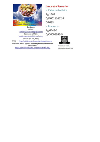 Missões News Ceará 01/15