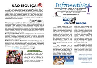 Informativo
                                                                                             Congregação      ...