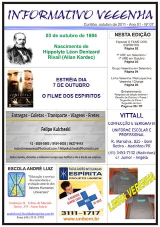 Informativo Veeenha - Outubro/2011 edição 07