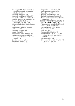 Versão atualizada e retificada do Informativo STJ