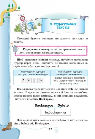 Інформатика 4 клас. Ломаковська Г.В.