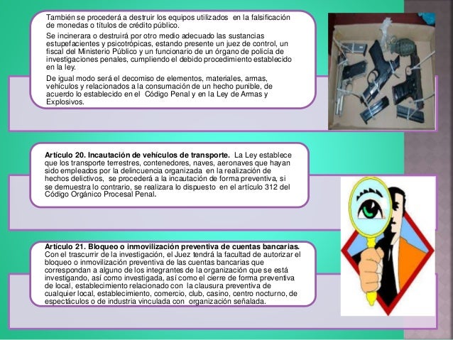 Ley Orgánica contra la Delincuencia Organizada