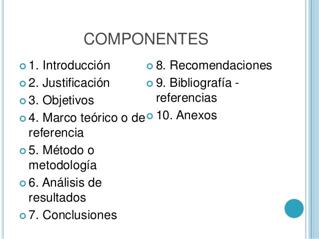como se redacta un informe