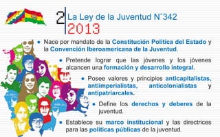 Informe nacional sobre juventud bolivia