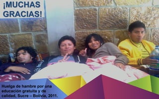 Informe nacional sobre juventud bolivia