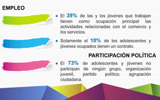 Informe nacional sobre juventud bolivia