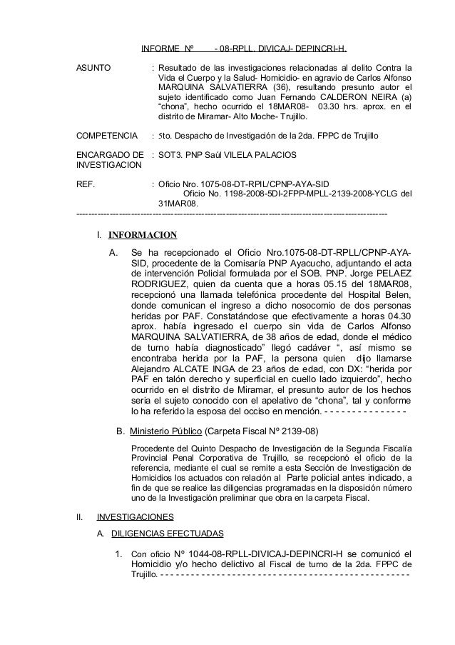 Informe caso-homicidio