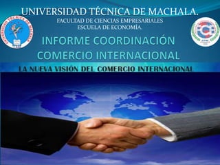 UNIVERSIDAD TÉCNICA DE MACHALA.
FACULTAD DE CIENCIAS EMPRESARIALES
ESCUELA DE ECONOMÍA.

 