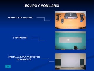 EQUIPO Y MOBILIARIO PROYECTOR DE IMAGENES 2 PINTARRON PANTALLA PARA PROYECTOR DE IMAGENES 