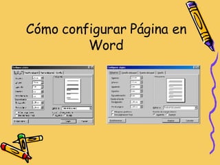Cómo configurar Página en Word 
