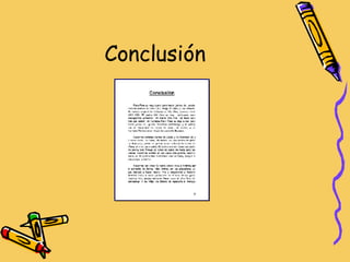 Conclusión  