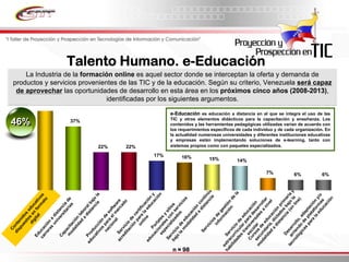 Informe Final Prospectiva Tic Venezuela  2008 2017