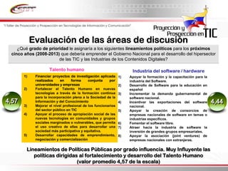 Informe Final Prospectiva Tic Venezuela  2008 2017