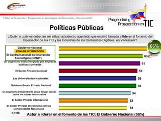 Informe Final Prospectiva Tic Venezuela  2008 2017