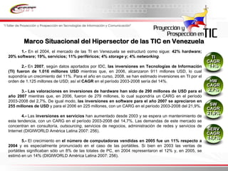 Informe Final Prospectiva Tic Venezuela  2008 2017