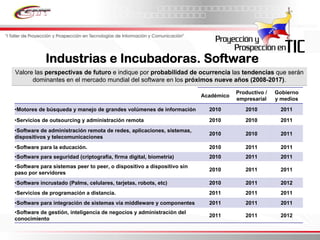 Informe Final Prospectiva Tic Venezuela  2008 2017