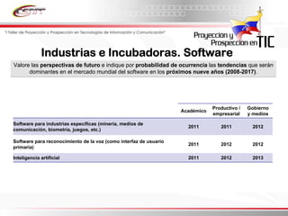 Informe Final Prospectiva Tic Venezuela  2008 2017