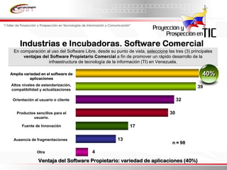 Informe Final Prospectiva Tic Venezuela  2008 2017