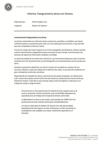Levantamiento topográfico con drones pdf sale